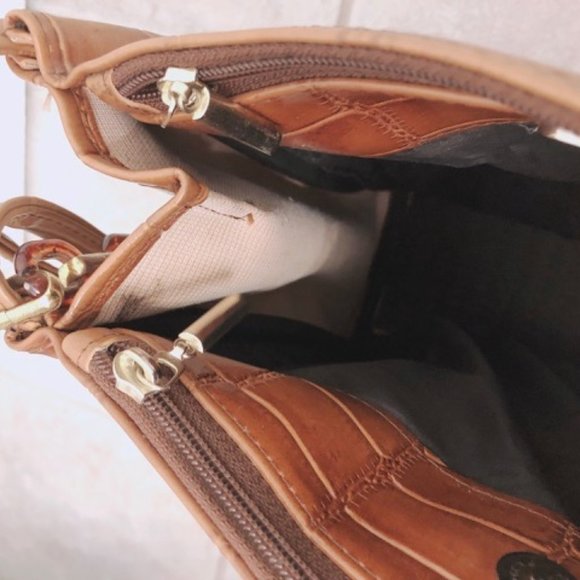 Brown Purse Bag with Chains - Picture 11 of 13